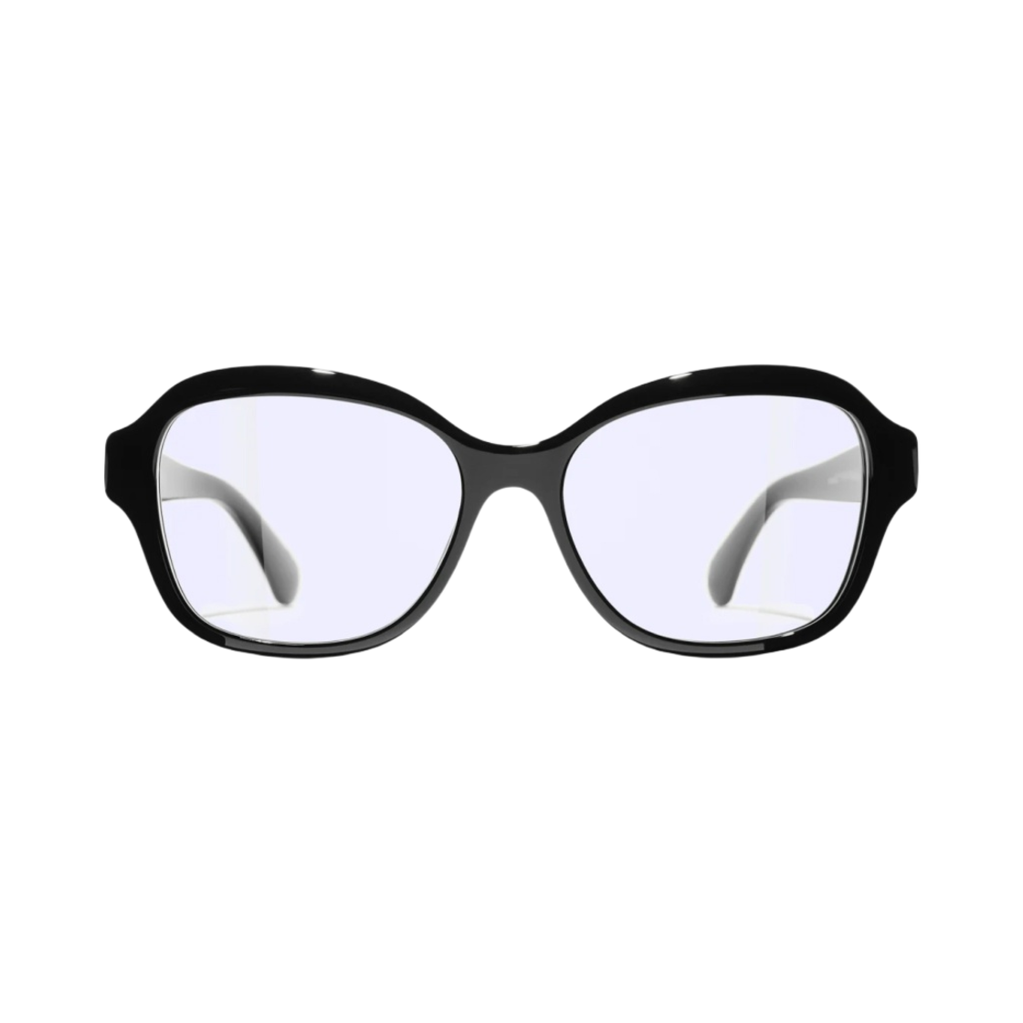 샤넬 스퀘어 프레임 아세테이트 글래스 펄 & 블랙(Chanel Square Eyeglasses Acetate Glass Pearls & Black) - 1