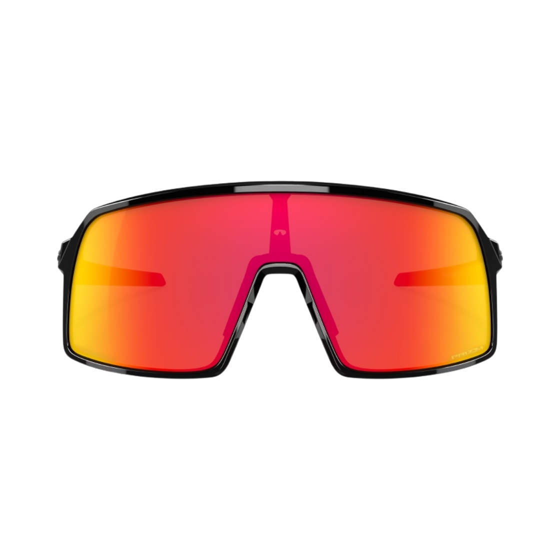 오클리 수트로 S 폴리쉬드 블랙 프레임 프리즘 루비 렌즈 유니버셜 핏(Oakley Sutro S Polished Black Frame Prizm Ruby Lenses Universal Fit) - 2
