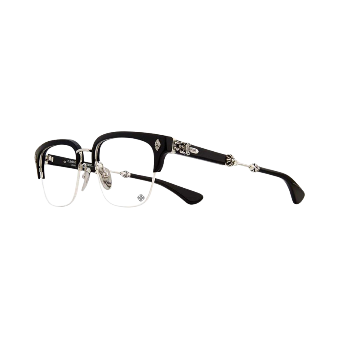 크롬하츠 에바질리스트 블랙 샤이니 실버(Chrome Hearts Evagilist Black Shiny Silver)