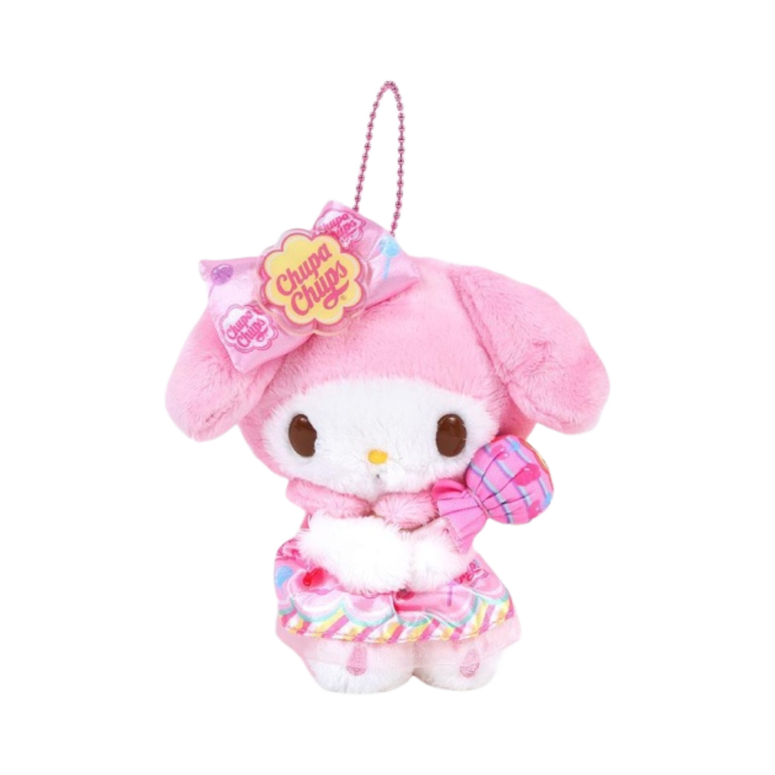 산리오 x 츄파춥스 마이 멜로디 마스코트 홀더(Sanrio x Chupa Chups My Melody Mascot Holder) - 1