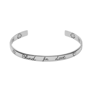 Gucci Blind for Love Bracelet Silver