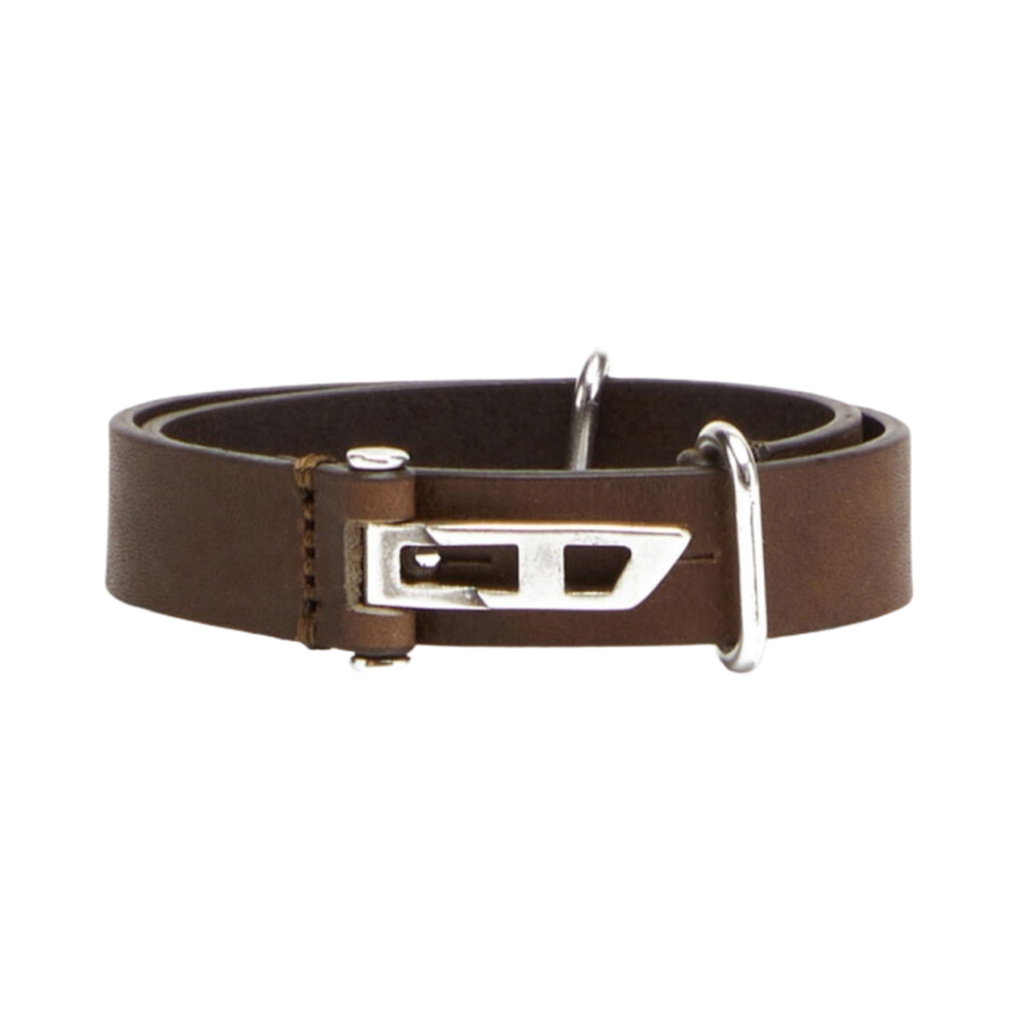 디젤 A-아론 레더 브레이슬릿 브라운(Diesel A-Aron Leather Bracelet Brown) - 1