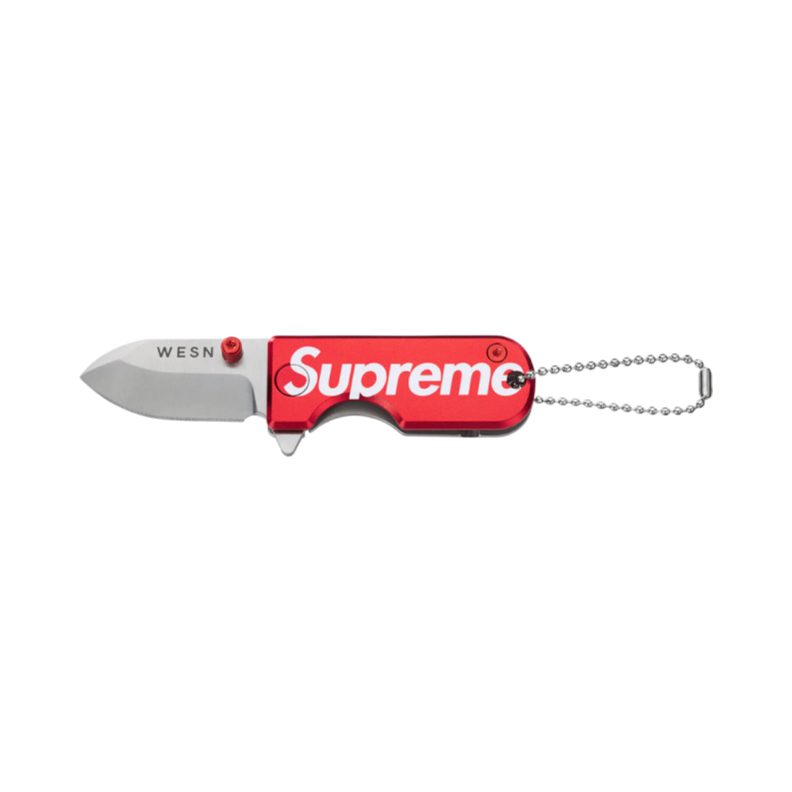 슈프림 x WESN 마이크로블레이드 레드 - 24FW(Supreme x WESN Microblade Red - 24FW)
