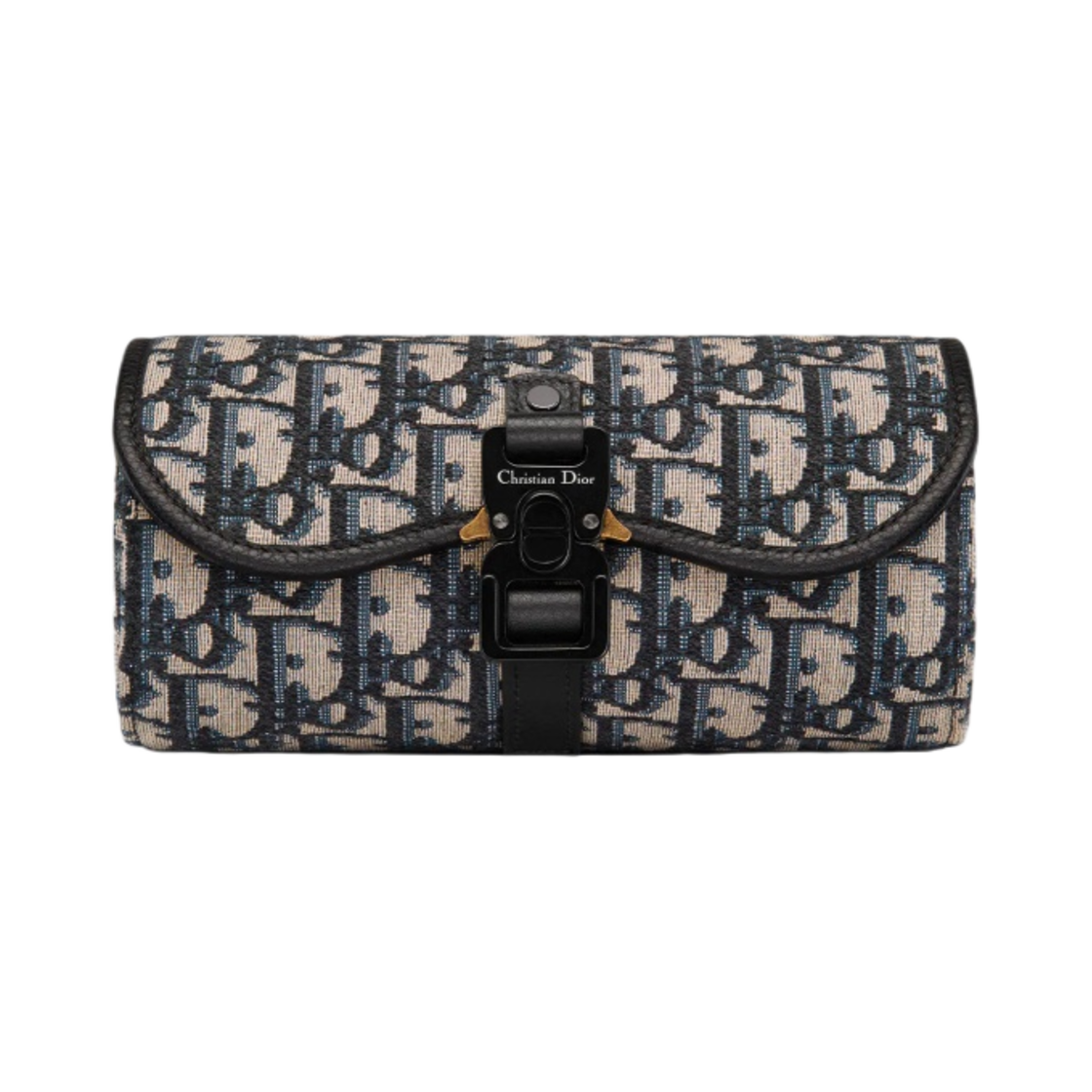 디올 갤럽 워치 케이스 디올 오블리크 자카드 베이지 블랙(Dior Gallop Watch Case Dior Oblique Jacquard Beige Black) - 1