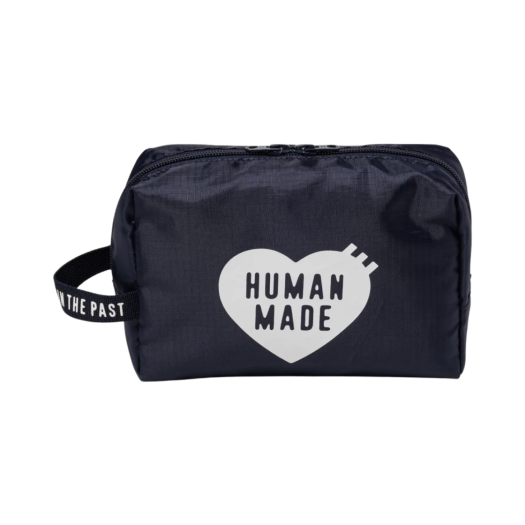 HUMANMADE HEART CHARM POUCH ネイビー ポーチ 휴먼 메이드 하트 참 파우치 네이비 | Human Made | KREAM