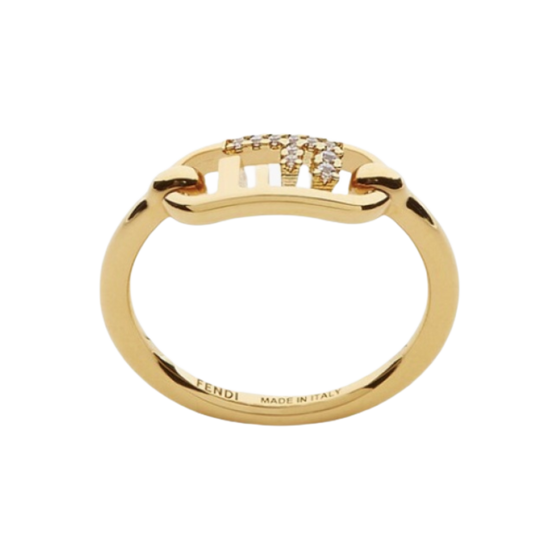 (W) 펜디 오 락 링 골드((W) Fendi O Lock Ring Gold)