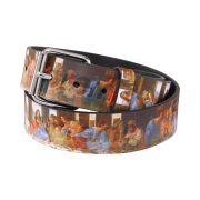 Supreme Last Supper Leather Belt Multicolor - 25SS