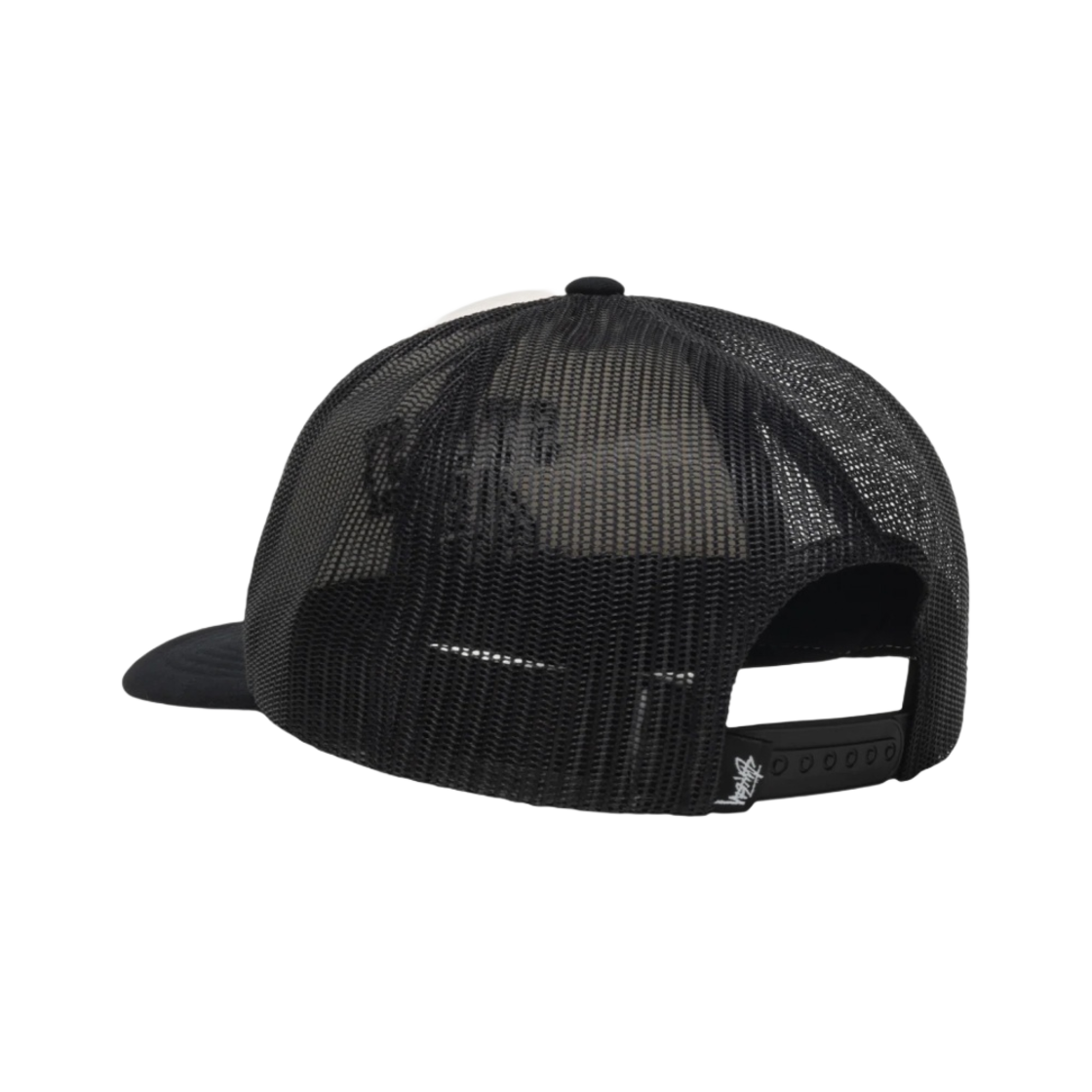 스투시 트러커 빅 4 스냅백 블랙(Stussy Trucker Big 4 Snapback Black) - 3