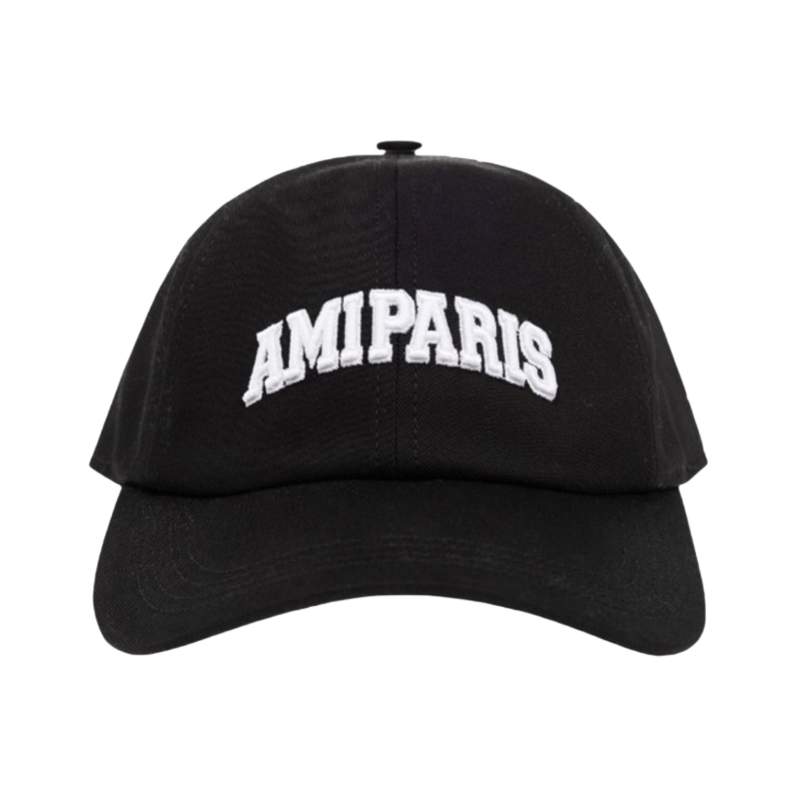 UCP206-CO0020-001 AMI Paris France Embroidery Cap Black