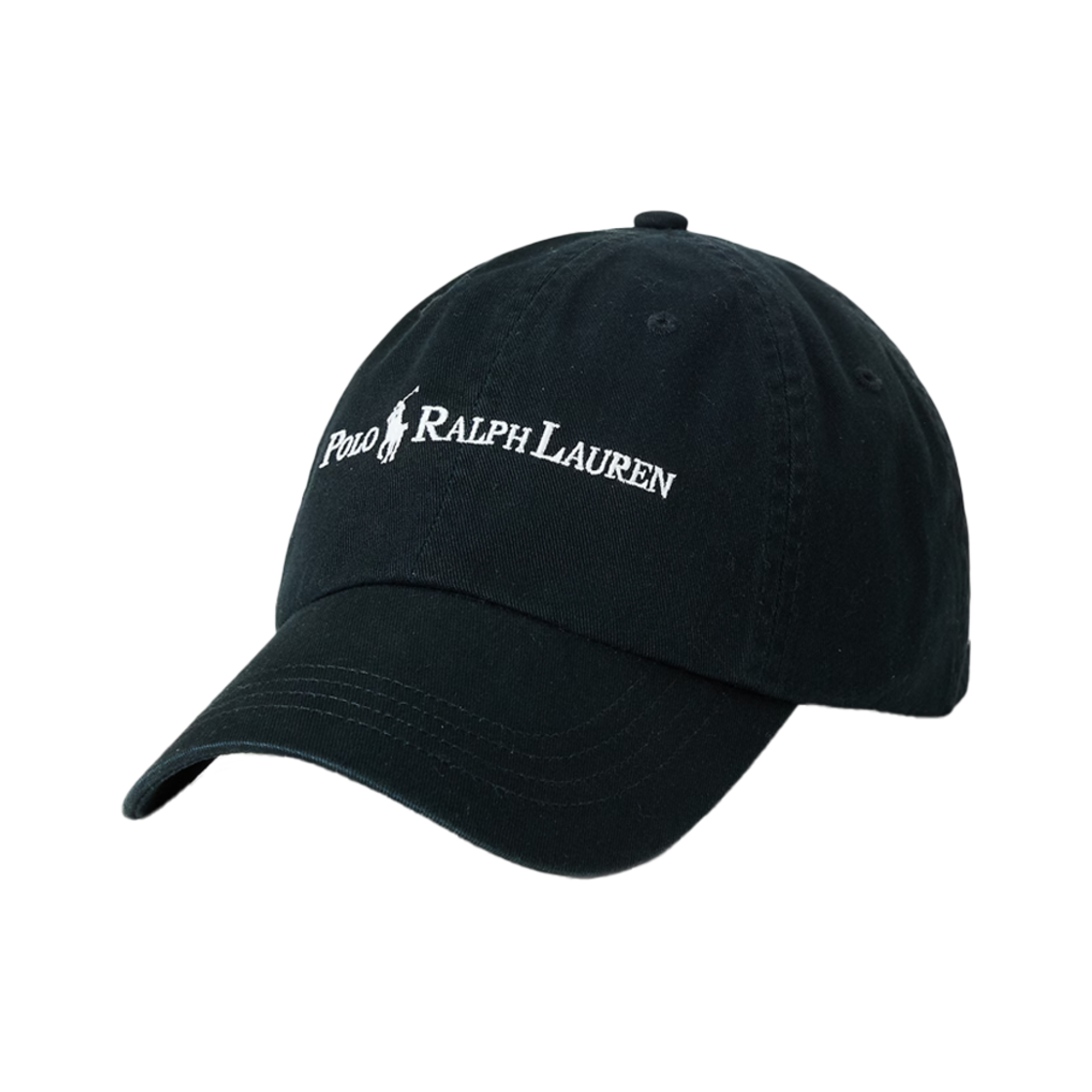 폴로 랄프 로렌 코튼 트윌 볼 캡 블랙 - 25FW([10%적립] Polo Ralph Lauren Cotton Twill Ball Cap Black - 25FW)