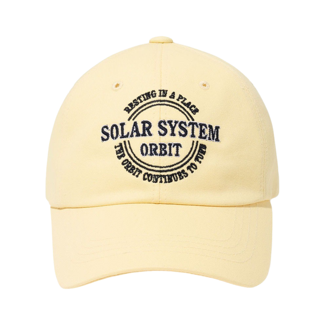 밀로 아카이브 라운드 솔라 볼캡 페일 옐로우