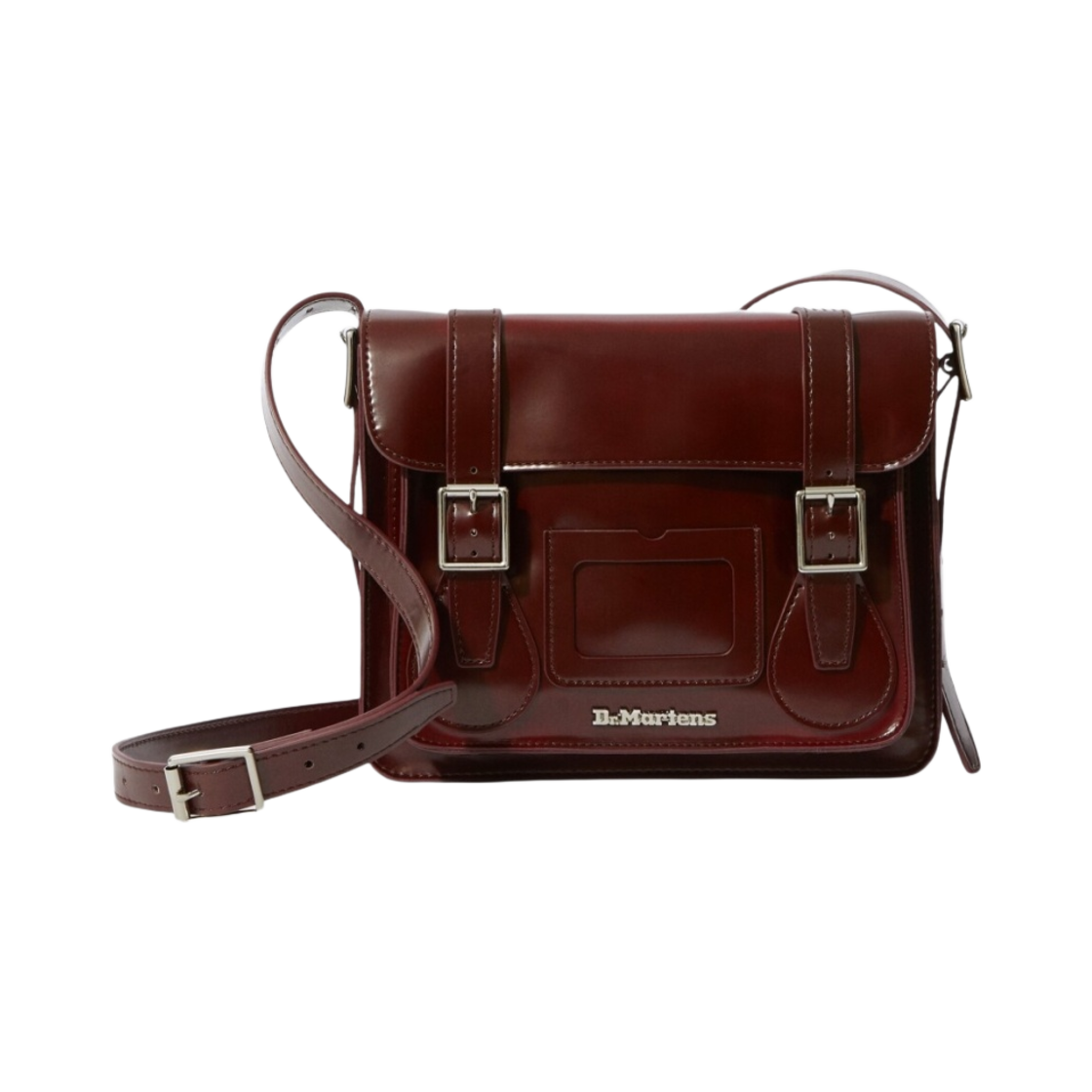 AB092601 Dr. Martens 11 inch Vegan Satchel Cherry Red