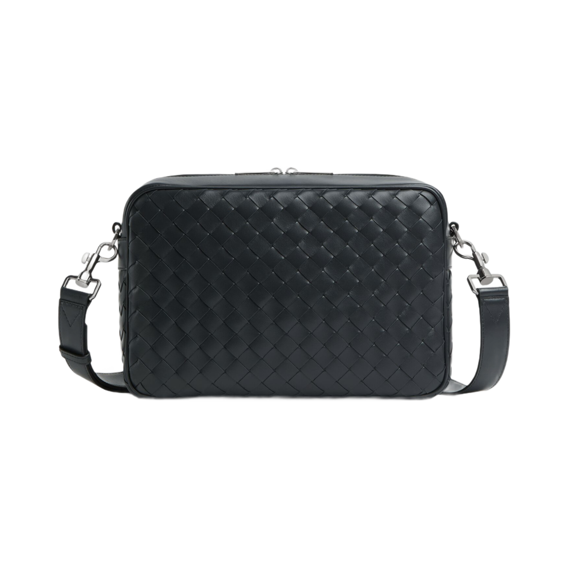 755925V2HL12077 Bottega Veneta Intrecciato Camera Bag Ardoise