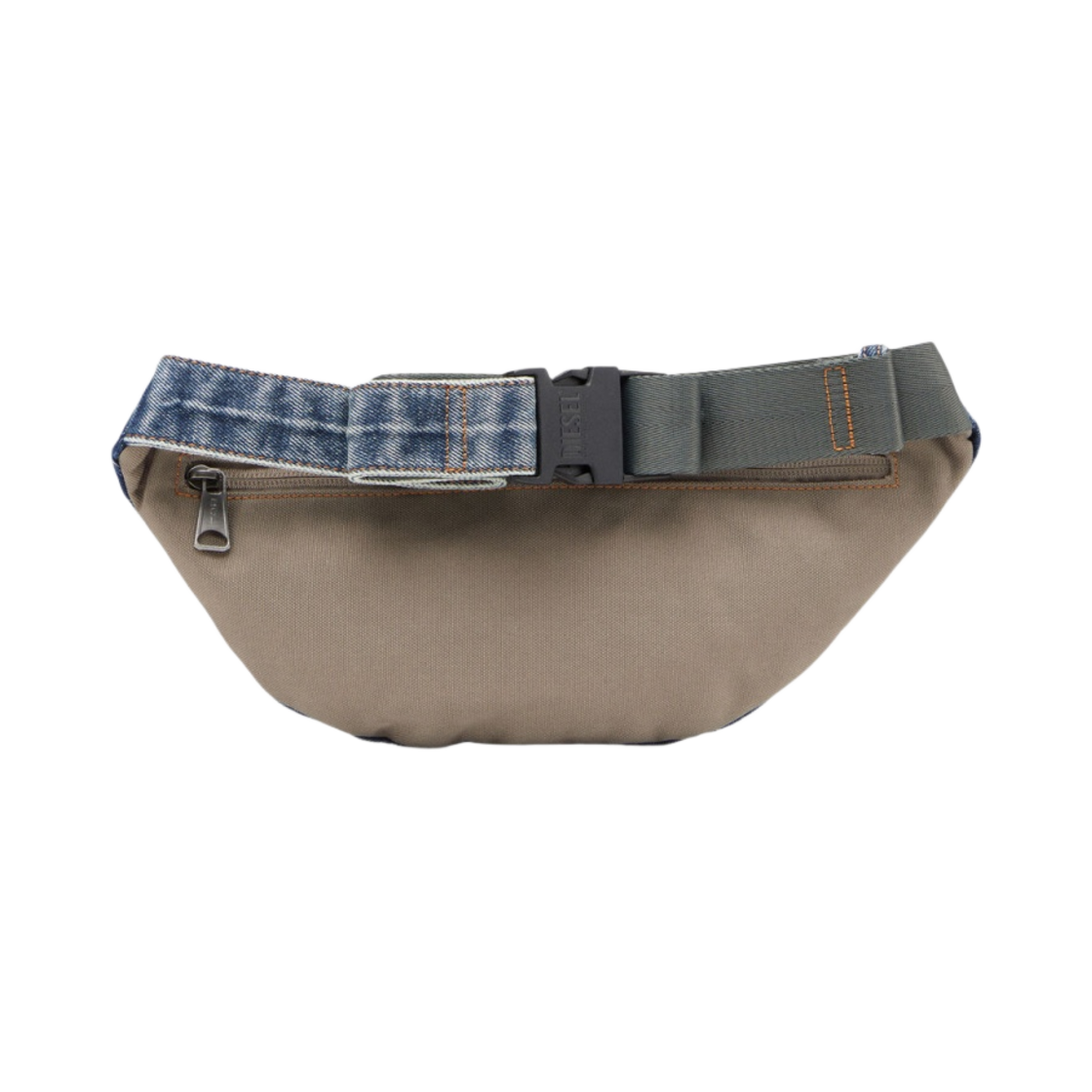 디젤 레이브 벨트백 인 오가닉 코튼 데님 블루(Diesel Rave Belt Bag in Organic Cotton Denim Blue) - 3