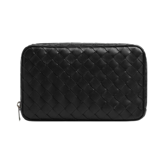 Bottega Veneta Intrecciato Medium Organizer Black