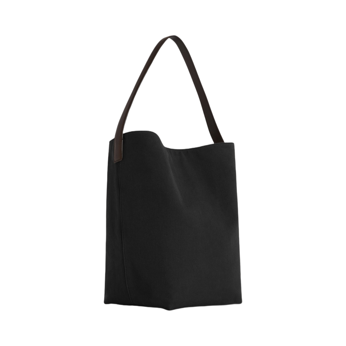 더 로우 미디움 N/S 파크 토트백 코튼 캔버스 블랙(The Row Medium N/S Park Tote Bag in Cotton Canvas Black) - 2