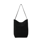 The Row Medium N/S Park Tote in Nubuk Black