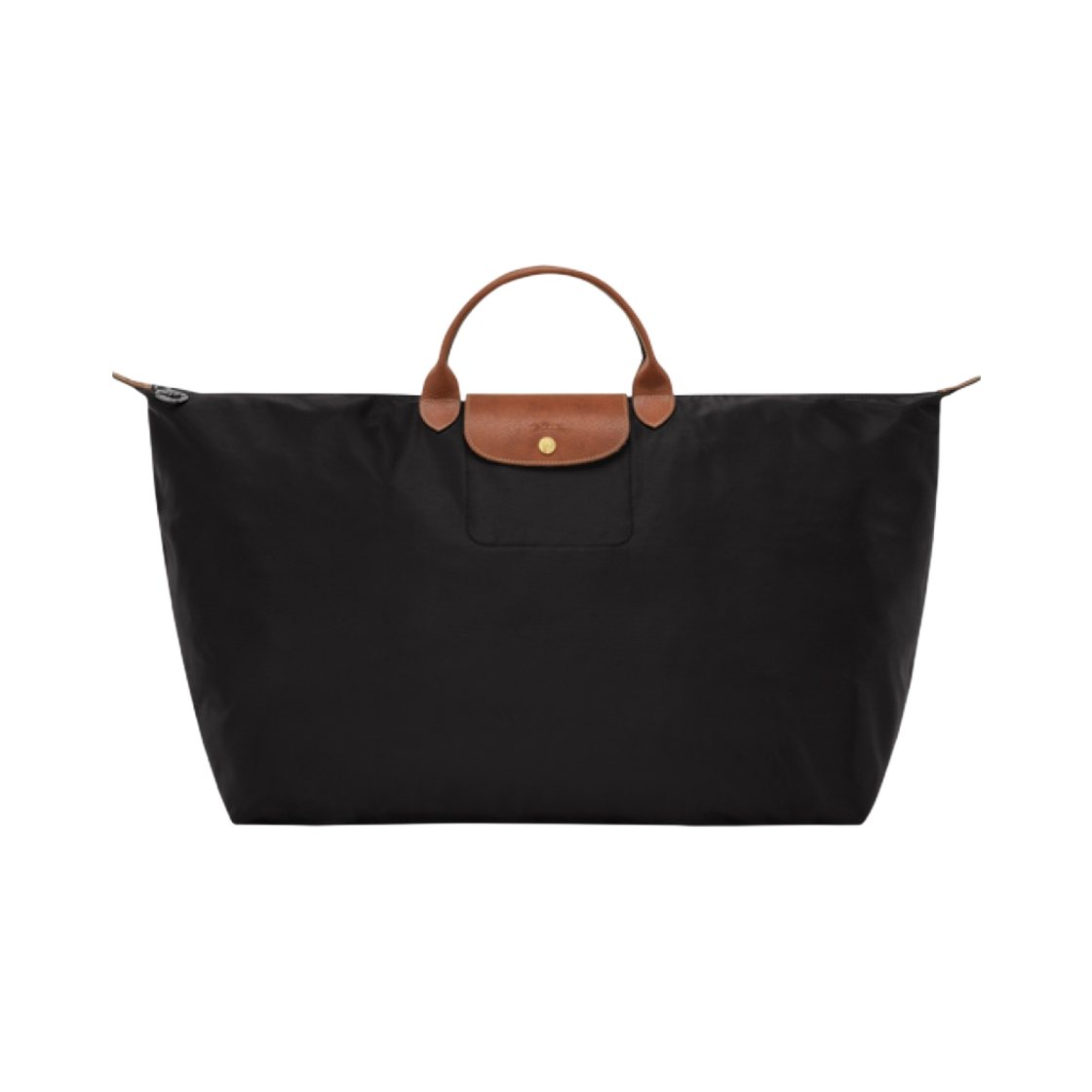 L1625089001 Longchamp Le Pliage Original Travel Bag M Black - 대표 이미지 #1