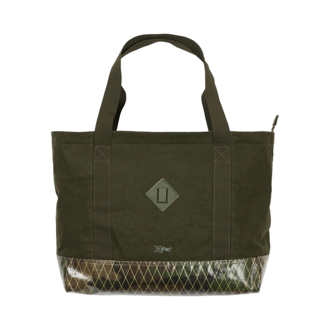 팔라스 X-팩 코튼 캔버스 쇼퍼백 올리브 - 22SS(Palace X-Pac Cotton Canvas Shopper Bag Olive - 22SS) - 2