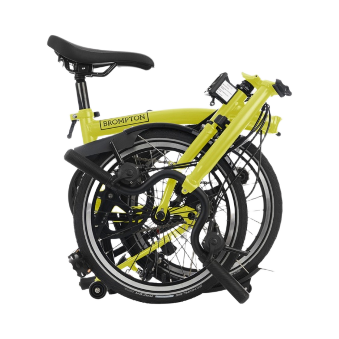 브롬톤 C 라인 익스플로어 6 스피드 랙 유주 라임(Brompton C Line Explore 6 Speed with Rack Yuzu Lime) - 3