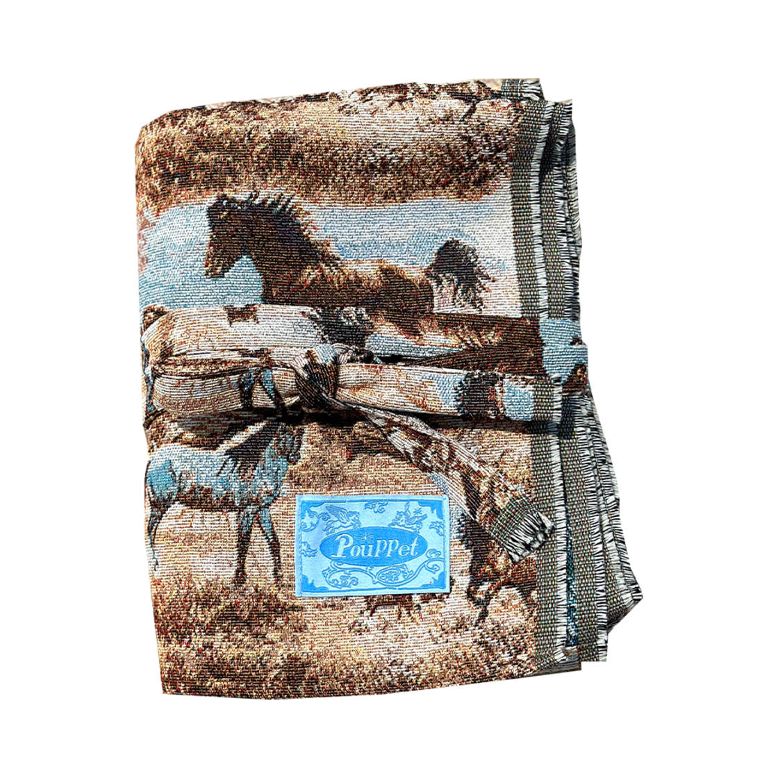 P00000CI POUPPET Wild Horse Picnic Mat & Blanket