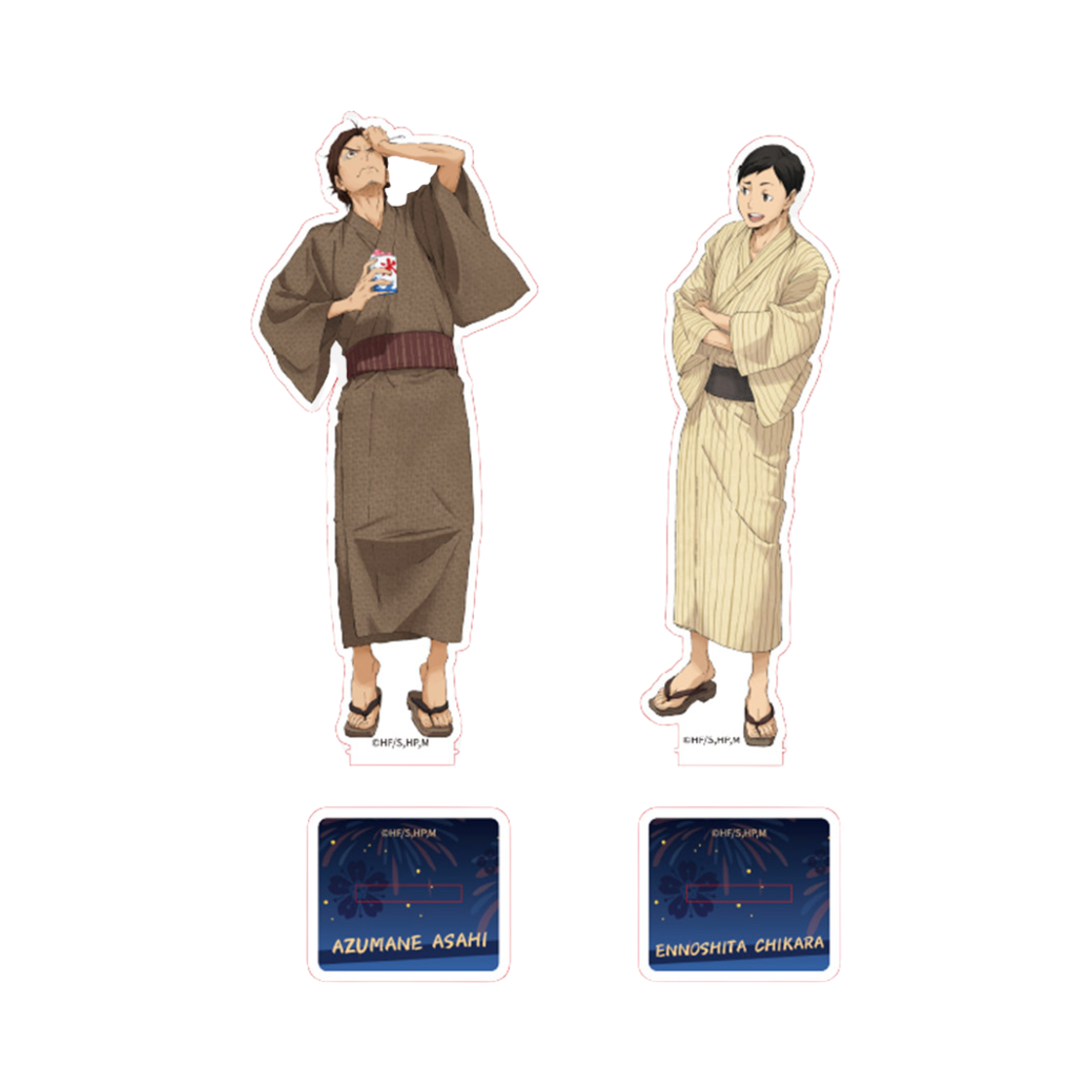 6977299620537 HAIKYU Matsuri Acrylic Stand Asahi&Ennoshita