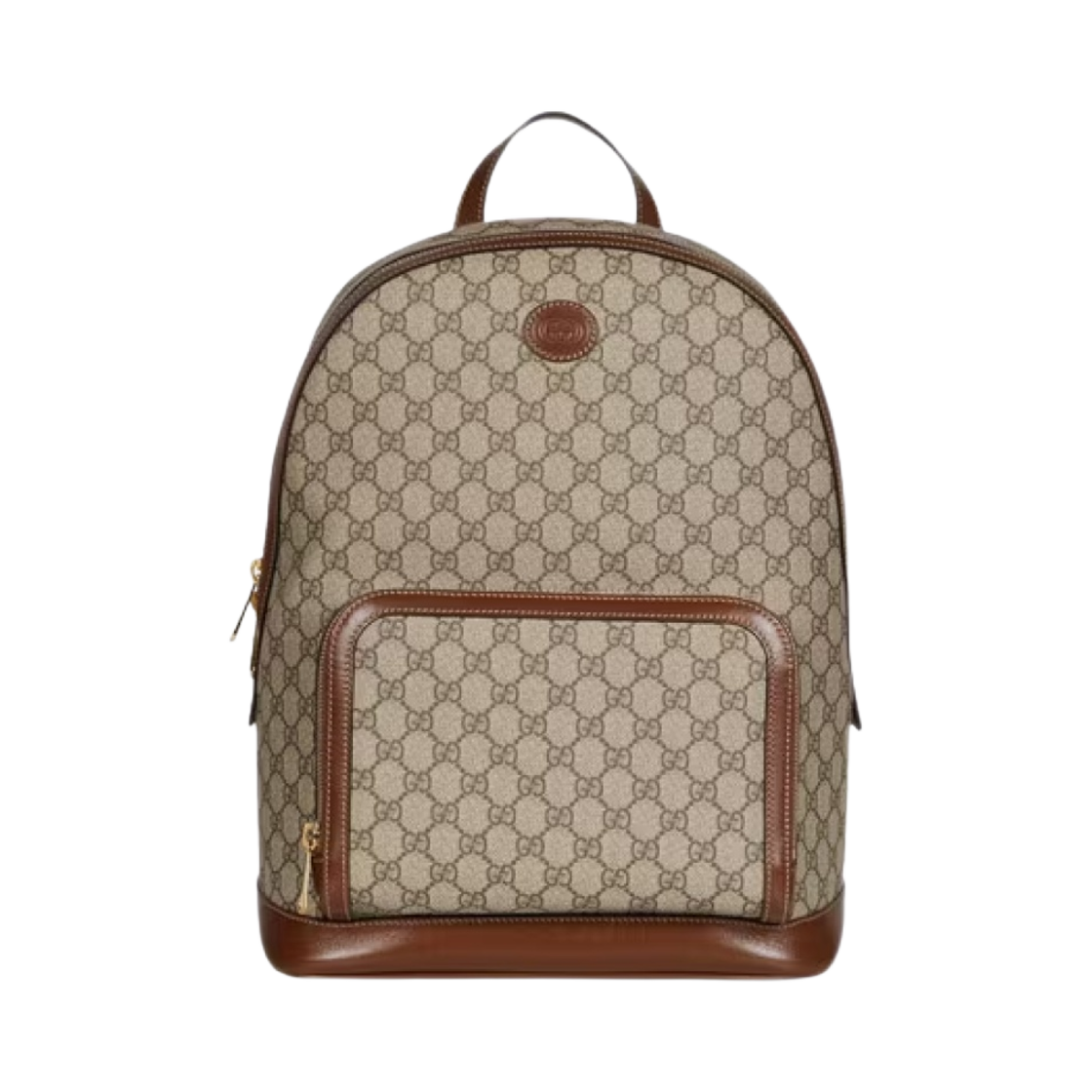 구찌 인터로킹 G 백팩 베이지 에보니(Gucci Backpack with Interlocking G Beige Ebony) - 1