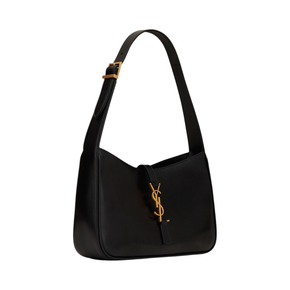 생로랑 스무스 레더 브론즈 모노그램 르 5 아 7 호보백 블랙(Saint Laurent Bronze Monogram Le 5 A 7 Hobo Bag in Smooth Leather Black) - 2