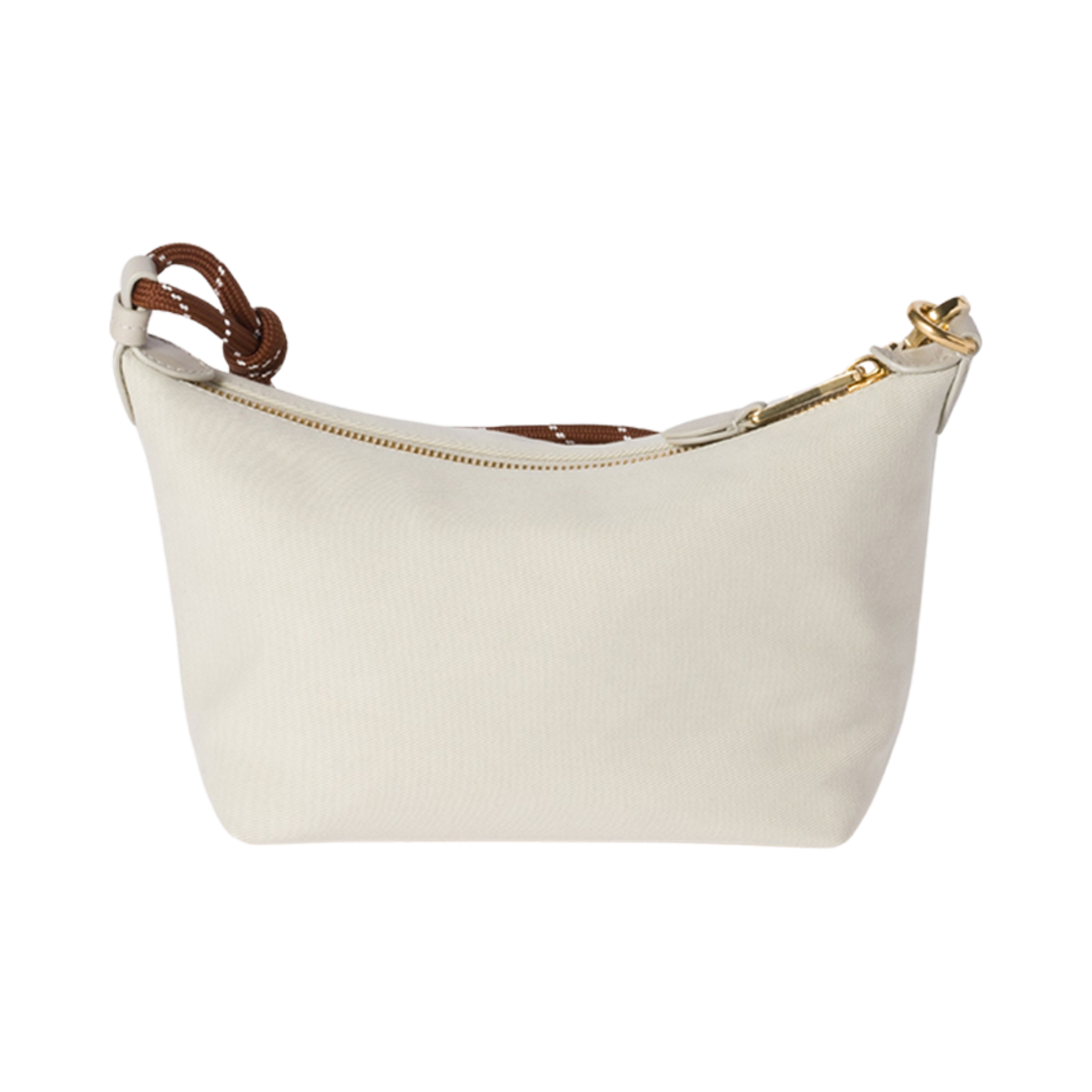 미우 미우 개버딘 파우치 플래스터 화이트 초크 화이트(Miu Miu Gabardine Pouch Plaster White Chalk White) - 3