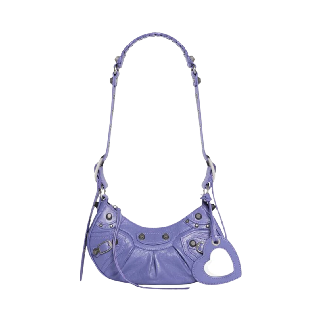 발렌시아가 르 카골 XS 숄더백 퍼플(Balenciaga Le Cagole XS Shoulder Bag Purple) - 1
