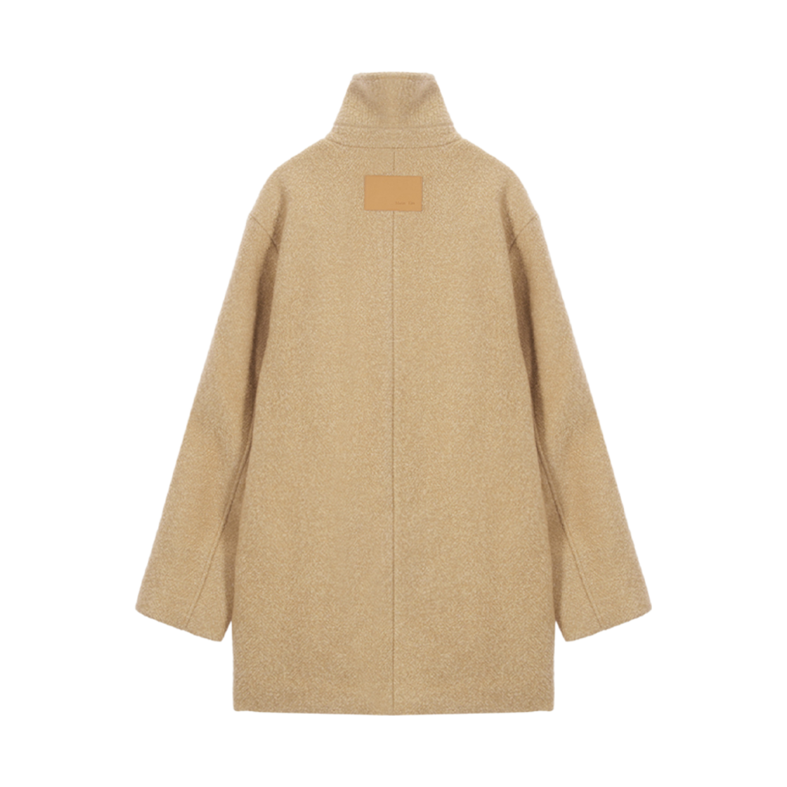 (W) 마뗑킴 울 블렌드 하프 코트 카멜((W) Matin Kim Wool Blended Half Coat Camel) - 2
