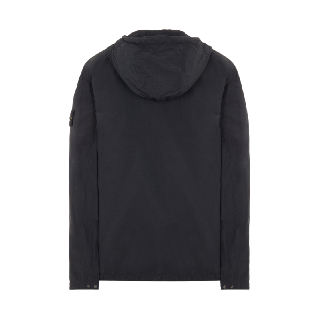 761512402-V0029 Stone Island 12402 Naslan Light Garment Dyed Hooded Overshirt Black - 22SS - #2
