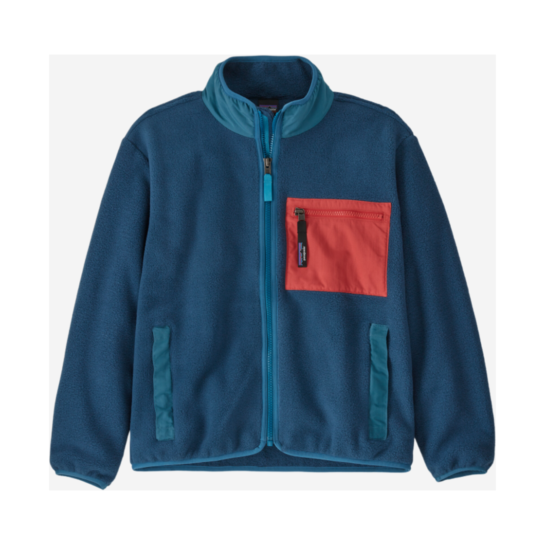 (키즈) 파타고니아 신칠라 플리스 자켓 타이드풀 블루((Kids) Patagonia Synchilla Fleece Jacket Tidepool Blue) - 1