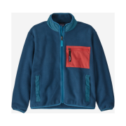 (Kids) Patagonia Synchilla Fleece Jacket Tidepool Blue