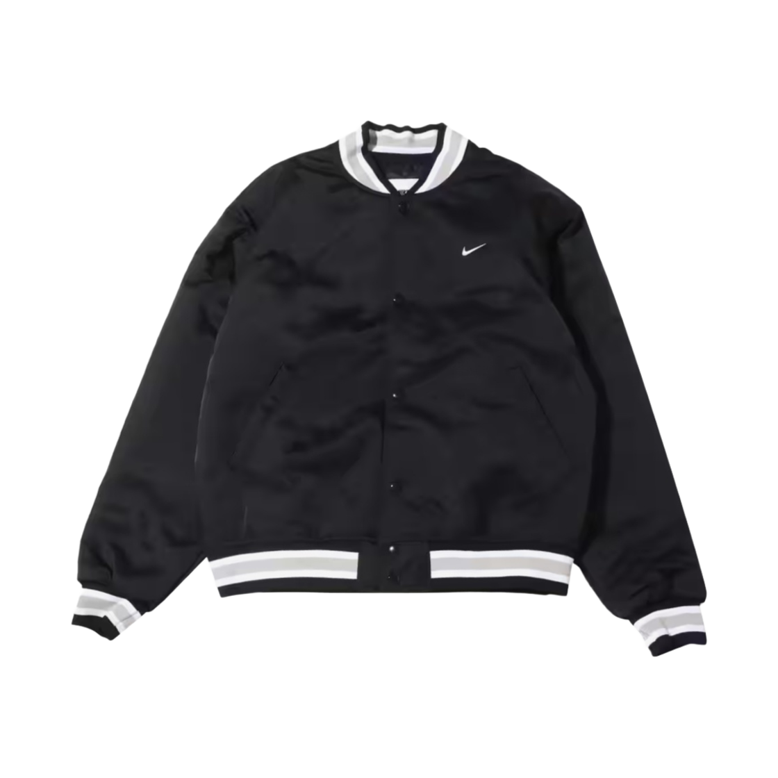 나이키 어센틱 덕아웃 자켓 블랙 - 아시아(Nike Authentic Dugout Jacket Black - Asia)