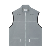 Cav Empt Nylon Zip Vest Grey - 23SS
