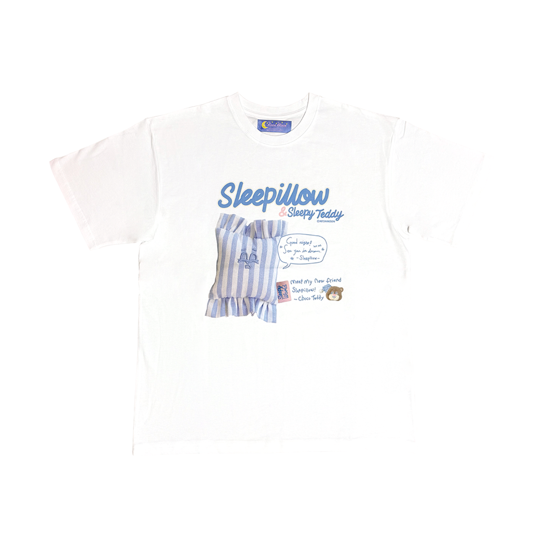 Sleepillow_tshirt The NEONMOON Sleepillow T-Shirt White