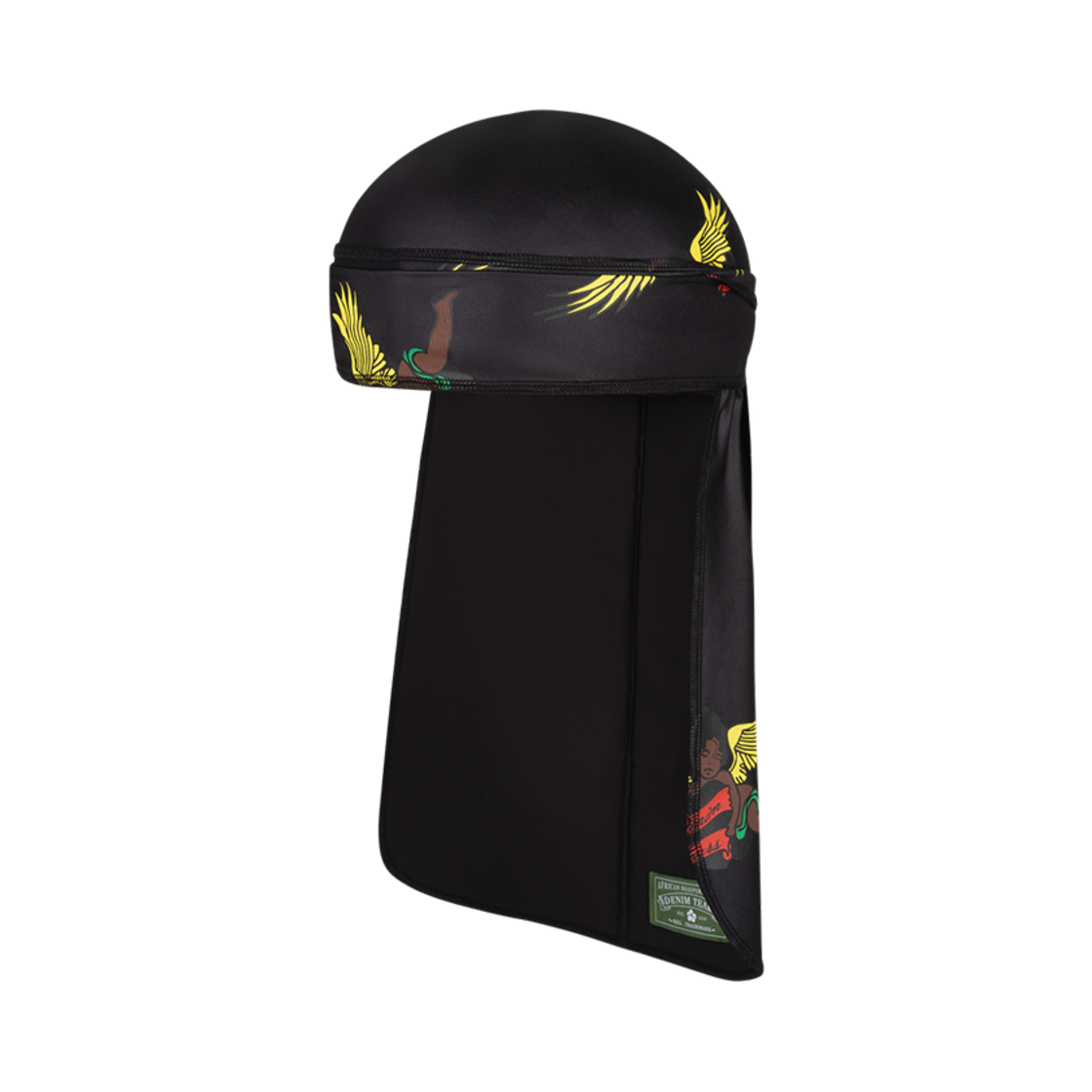 - Denim Tears Black Cherub Durag Black