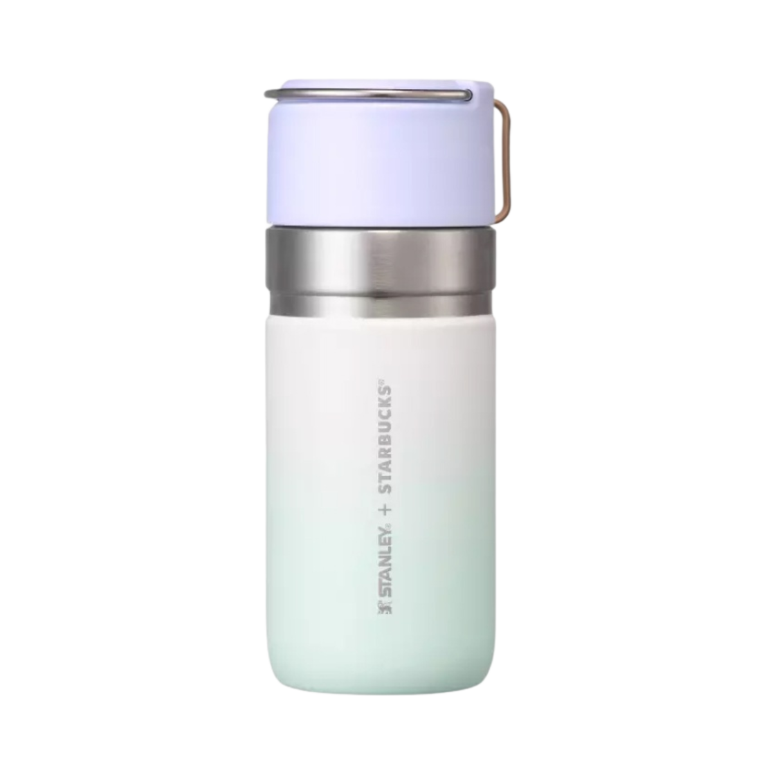 스타벅스 24 SS 땡스 플라워 스탠리 스탠리 고 보온병 500ml(Starbucks 24 SS Thanks Flower Stanley Go Thermos 500ml) - 1