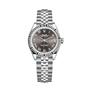 Rolex Lady-Datejust 28mm 279174 Dark Grey Roman Jubilee
