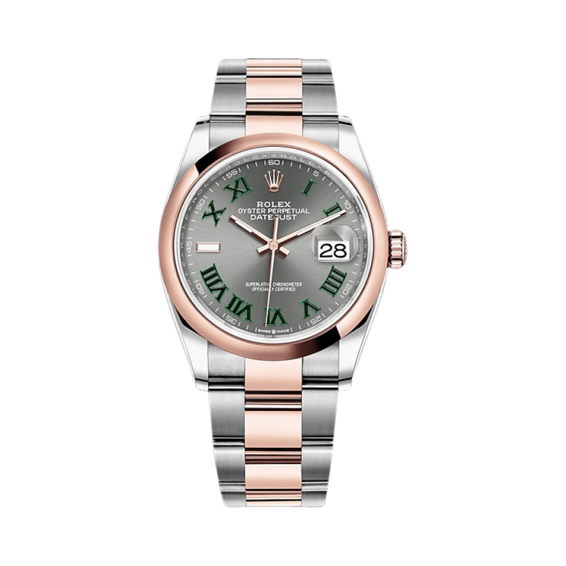 롤렉스 데이트저스트 36mm 126201 슬레이트 로만 오이스터(Rolex Datejust 36mm 126201 Slate Roman Oyster) - 1
