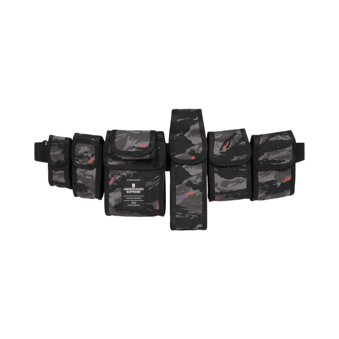 슈프림 x 언더커버 벨트 웨이스트 백 블랙 카모 - 23SS(Supreme x Undercover Belt Waist Bag Black Camo - 23SS) - 1