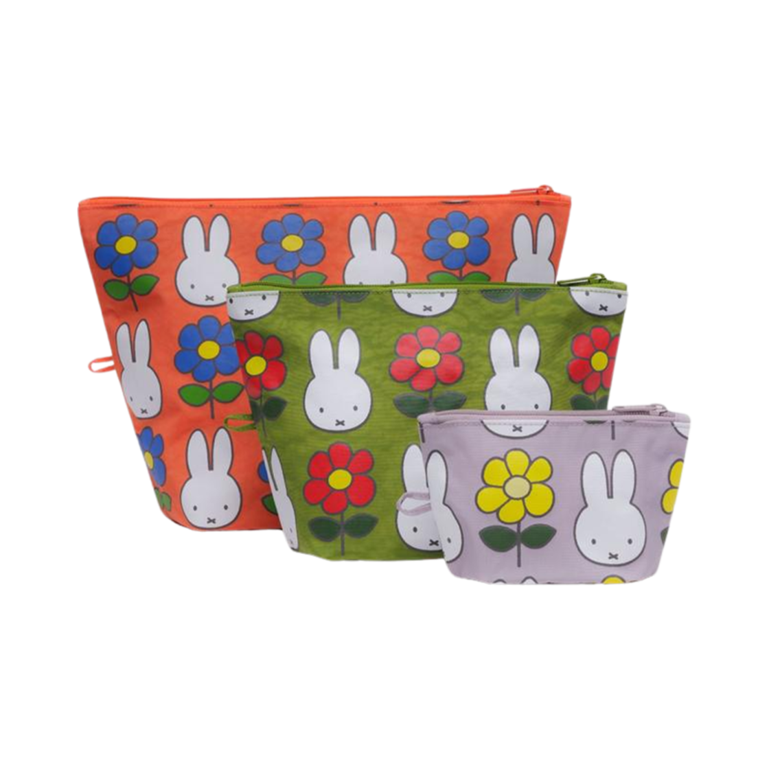 미피 x 바쿠 고 파우치 세트 미피(Miffy x Baggu Go Pouch Set Miffy)