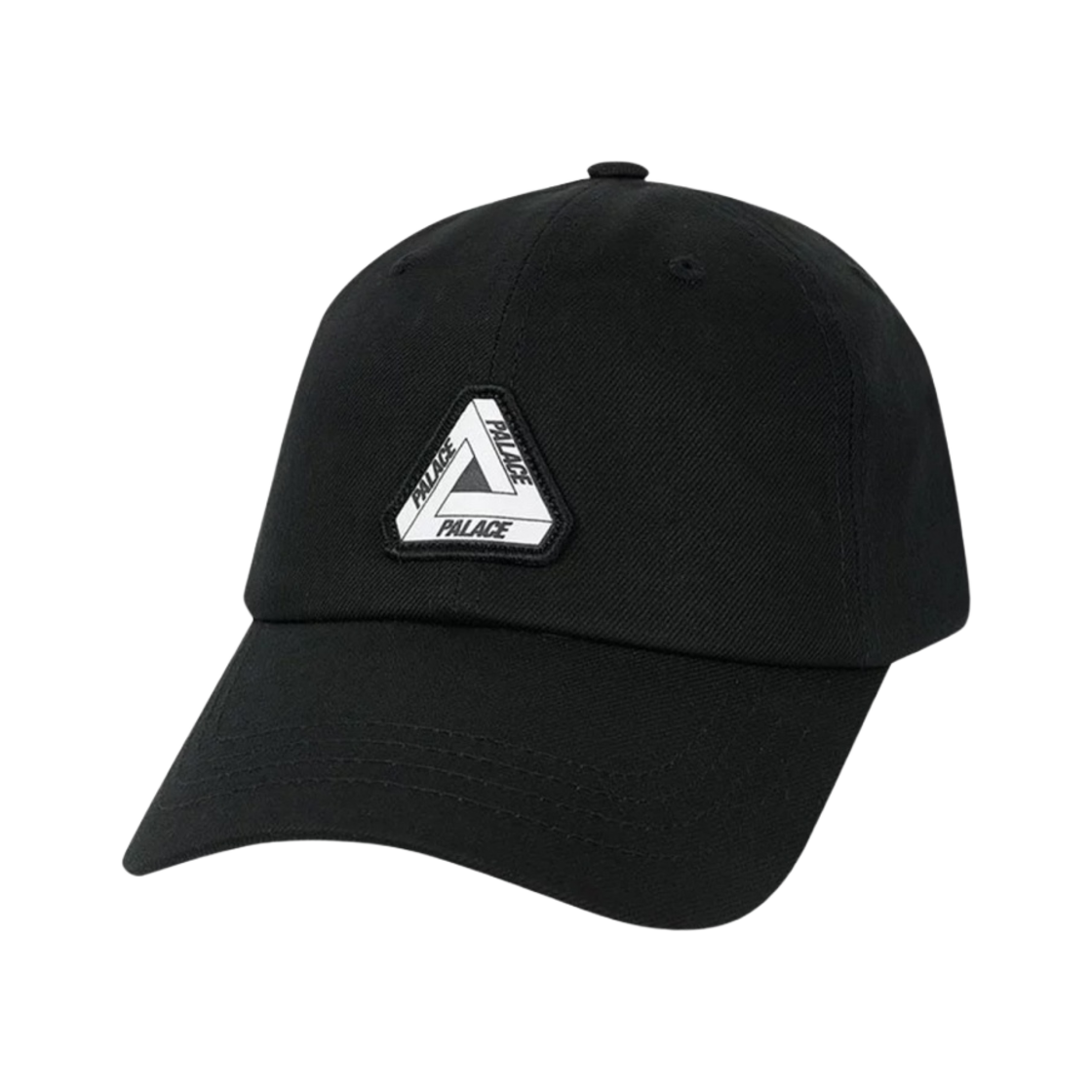 - Palace Strap 6-Panel Black - 20FW