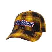 Palace Lowercase 6-Panel Yellow Check - 22FW