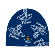 Palace x Vivienne Westwood Jersey Beanie Indigo - 24FW