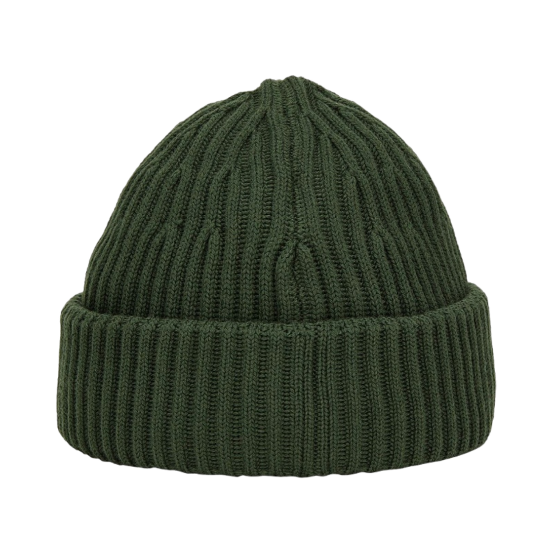 스톤 아일랜드 N22C3 풀 립 울 비니 올리브 그린 - 22FW(Stone Island N22C3 Full Rib Wool Beanie Olive Green - 22FW) - 2