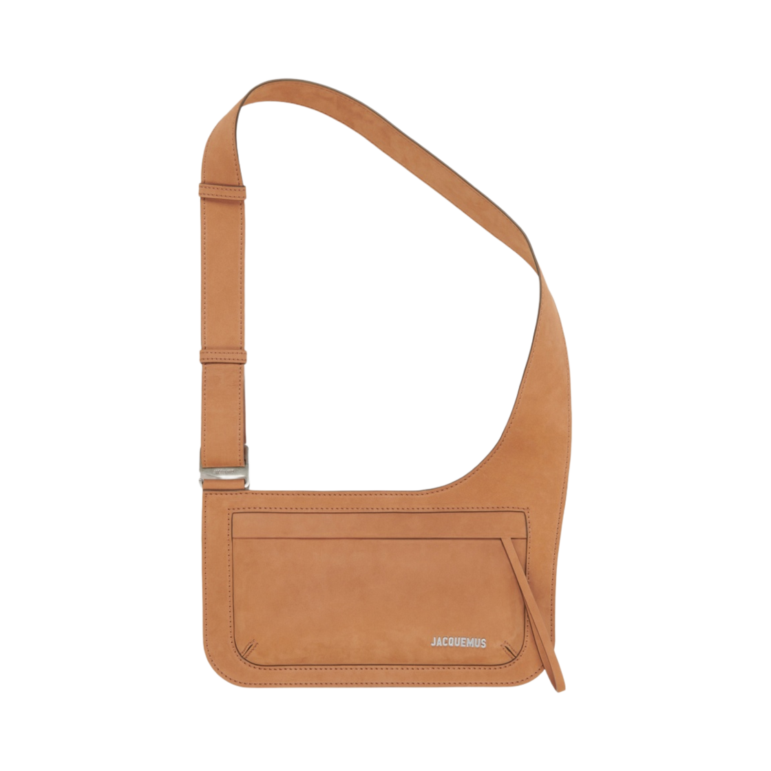 자크뮈스 라 바난 가디언 플랫 패니 팩 라이트 브라운(Jacquemus La Banane Gardian Flat Fanny Pack Light Brown) - 1