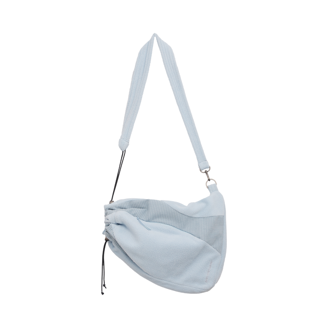 산산기어 플리스 크로스 백 스카이 블루(Sansan Gear Fleece Cross Bag Sky Blue)