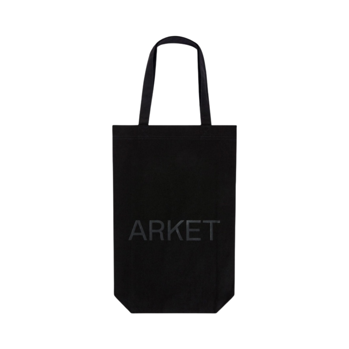 1021124-005 Arket Canvas Tote Bag Black